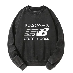 Image of Tokyo-Tiger Japanese Drum And Bass Washed Sweatshirt