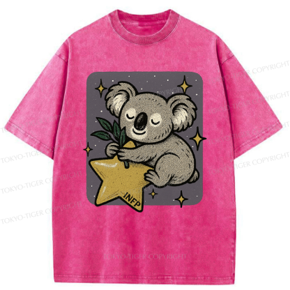 Tokyo-Tiger INFP Koala Washed T-Shirt