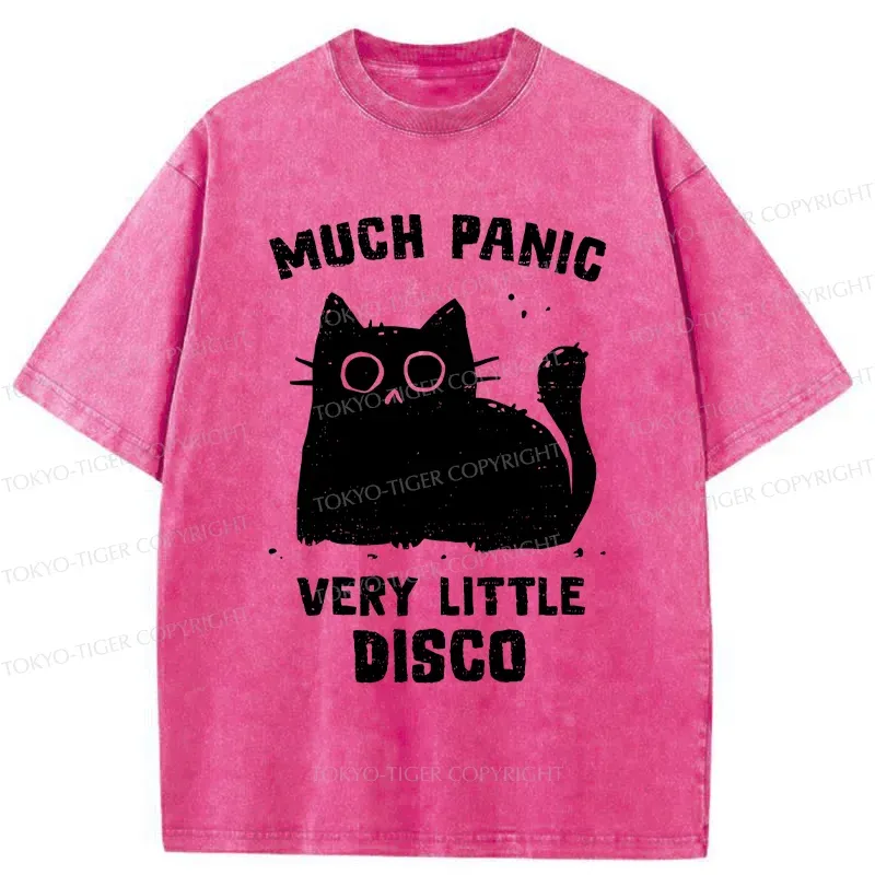 Tokyo-Tiger More Disco Funny Washed T-Shirt