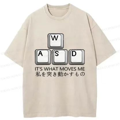 Tokyo-Tiger My Way Of Moving Washed T-Shirt