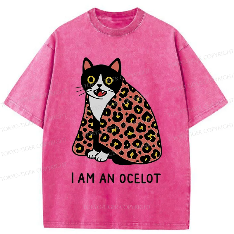 Tokyo-Tiger Ocelot Washed T-Shirt