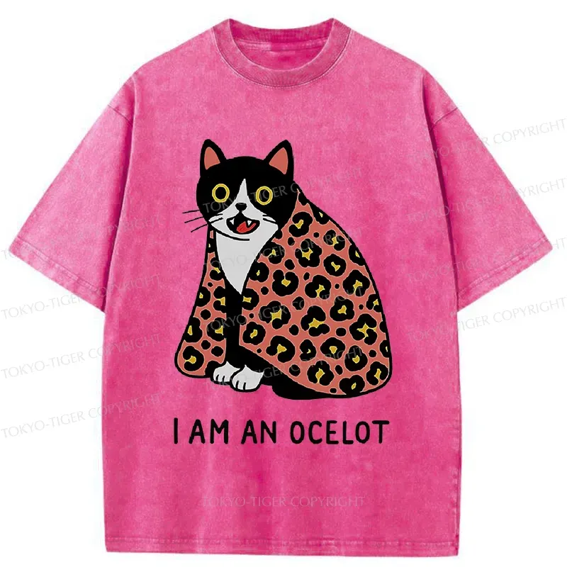Tokyo-Tiger Ocelot Washed T-Shirt