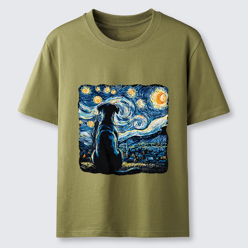 Tokyo-Tiger Starry Night Dog Classic T-Shirt