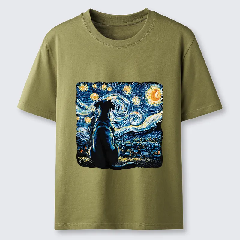 Tokyo-Tiger Starry Night Dog Classic T-Shirt