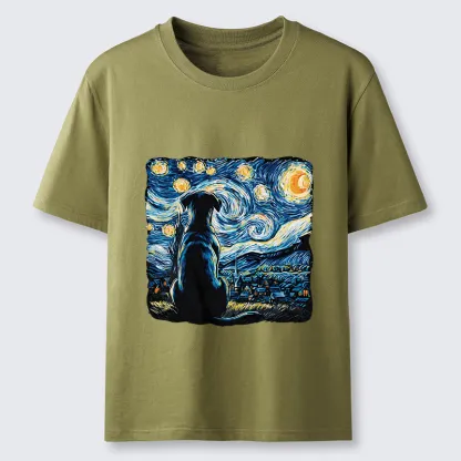 Tokyo-Tiger Starry Night Dog Classic T-Shirt