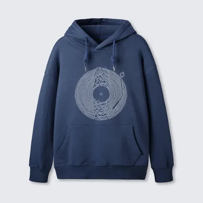 Tokyo-Tiger Record Player Japanese Classic Hoodie