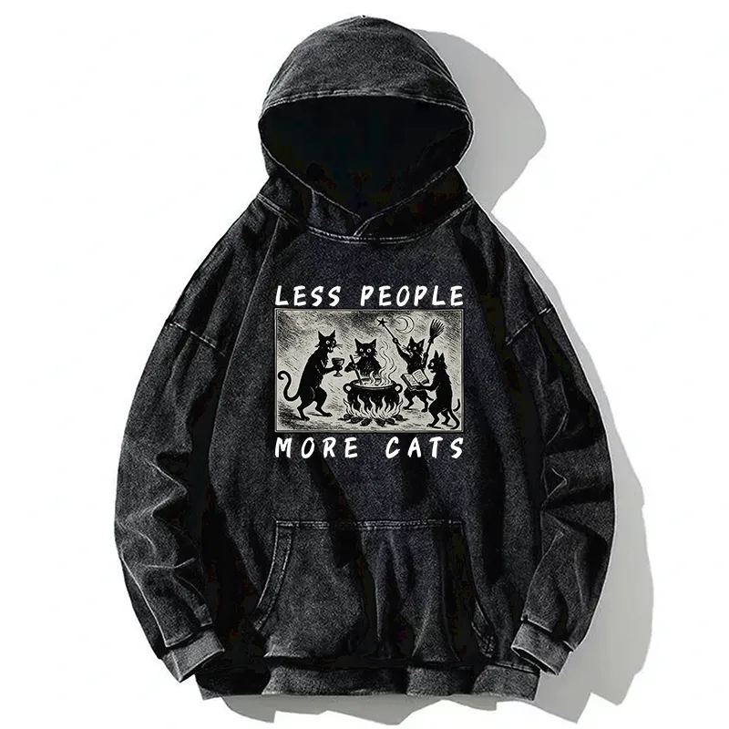 Tokyo-Tiger Cat Sacrifice Ceremony Washed Hoodie