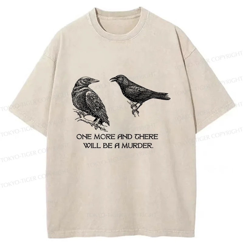 Tokyo-Tiger Two Cows Not Posing Washed T-Shirt