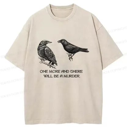 Tokyo-Tiger Two Cows Not Posing Washed T-Shirt