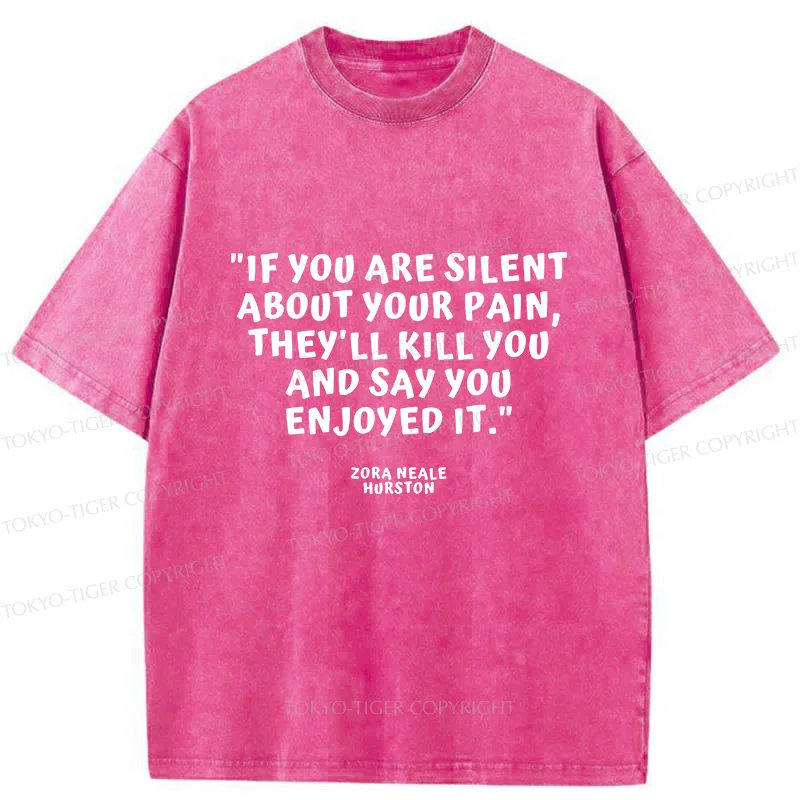 Tokyo-Tiger Overcoming Suffering Washed T-Shirt