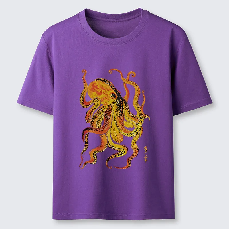 Tokyo-Tiger Deep Sea Gorgeous Octopus Classic T-Shirt