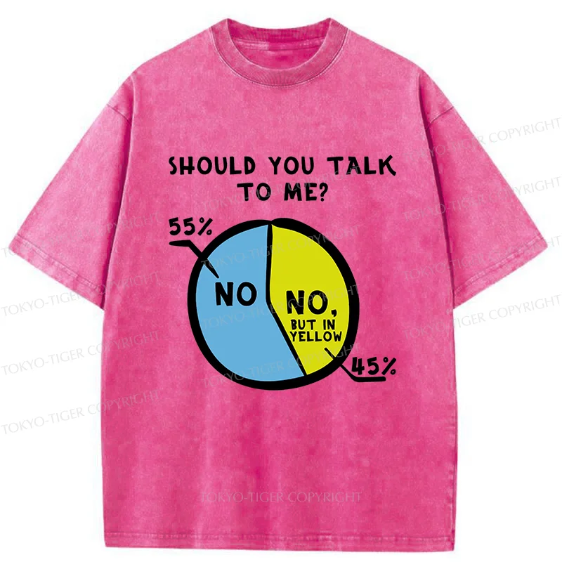 Tokyo-Tiger Refuse To Talk Washed T-Shirt