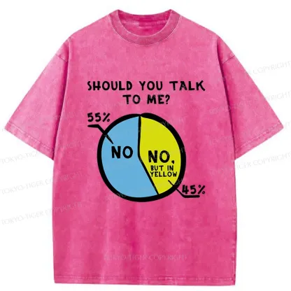 Tokyo-Tiger Refuse To Talk Washed T-Shirt