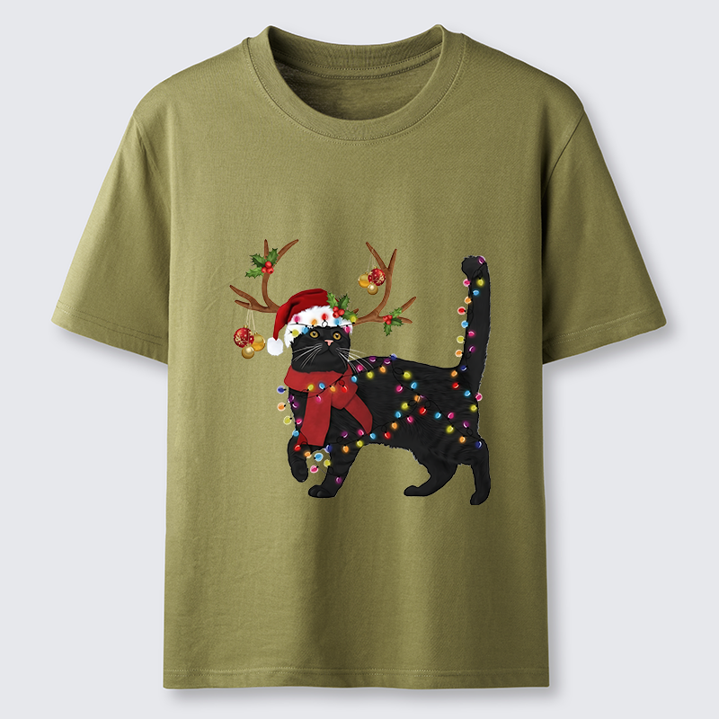 Tokyo-Tiger Christmas Black Cat Classic T-Shirt