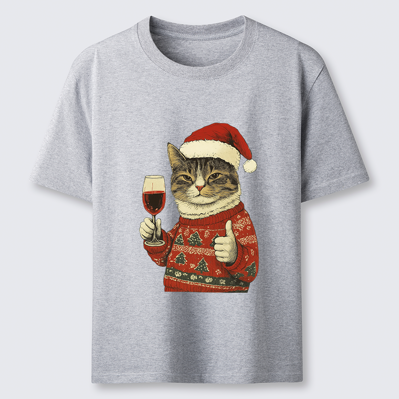 Tokyo-Tiger Christmas Cat Likes Classic T-Shirt
