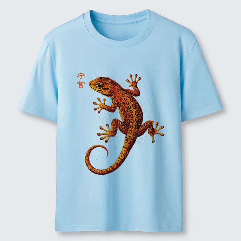 Tokyo-Tiger Retro Gecko Funny Classic T-Shirt