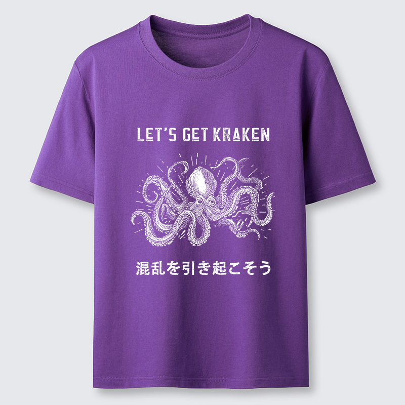 Tokyo-Tiger Funny Octopus：Let’s Get Kraken Classic T-Shirt