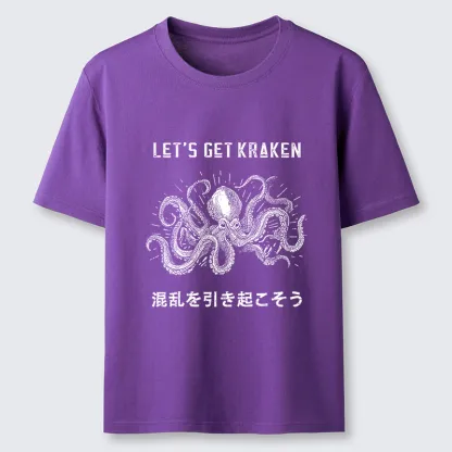 Tokyo-Tiger Funny Octopus：Let’s Get Kraken Classic T-Shirt
