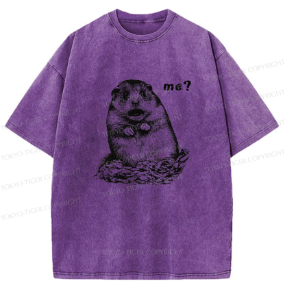 Tokyo-Tiger Why You Choose Me Washed T-Shirt