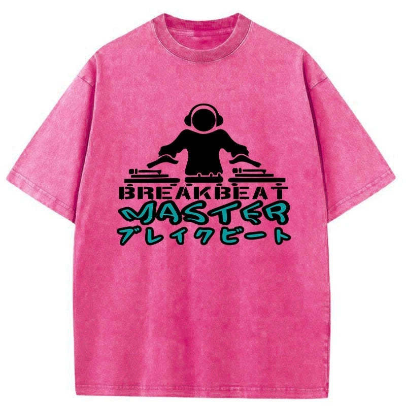Tokyo-Tiger Breakbeat Master Washed T-Shirt Sale