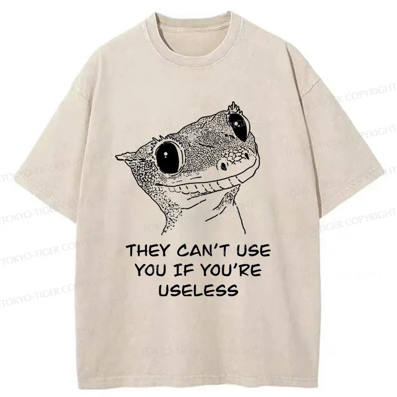 Tokyo-Tiger Smart Gecko Washed T-Shirt