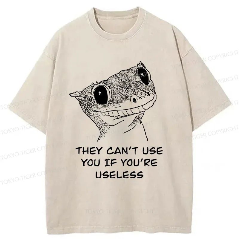 Tokyo-Tiger Smart Gecko Washed T-Shirt