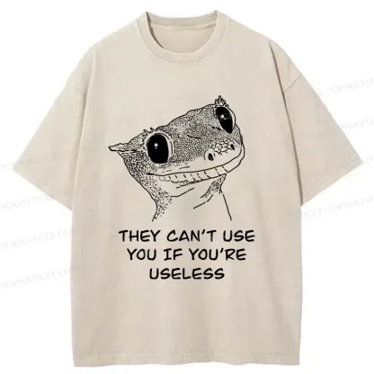 Tokyo-Tiger Smart Gecko Washed T-Shirt