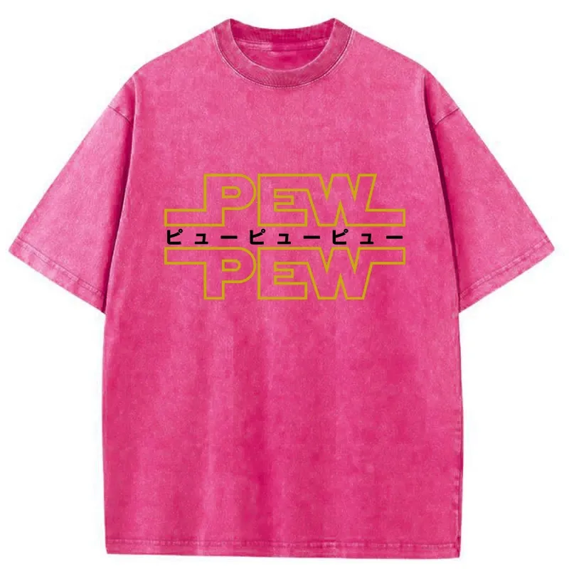 Tokyo-Tiger Pew Pew Japanese Washed T-Shirt