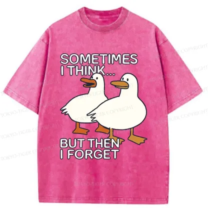 Tokyo-Tiger Funny Goose Washed T-Shirt