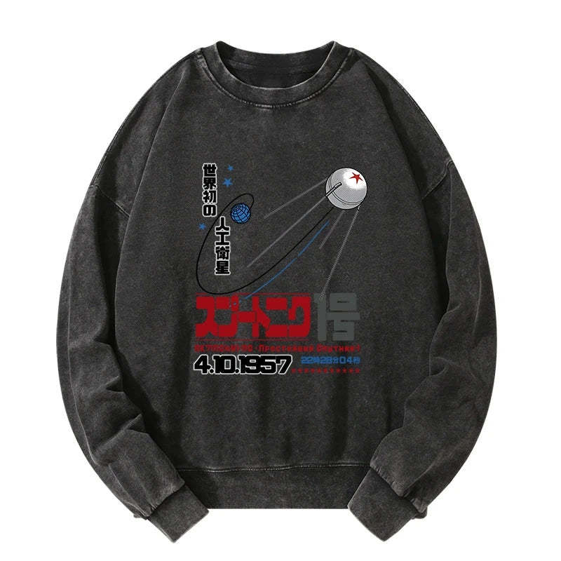 Tokyo-Tiger Artificial Balance Washed Sweatshirt Sale