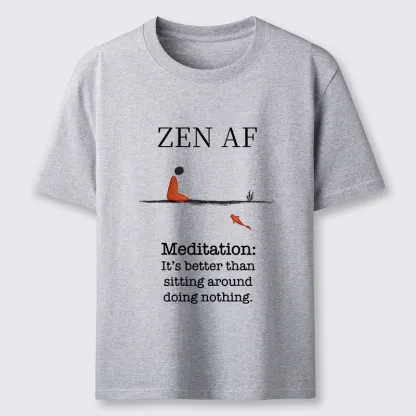 Tokyo-Tiger Zen Vibes Only: The Power of Meditation Classic T-Shirt