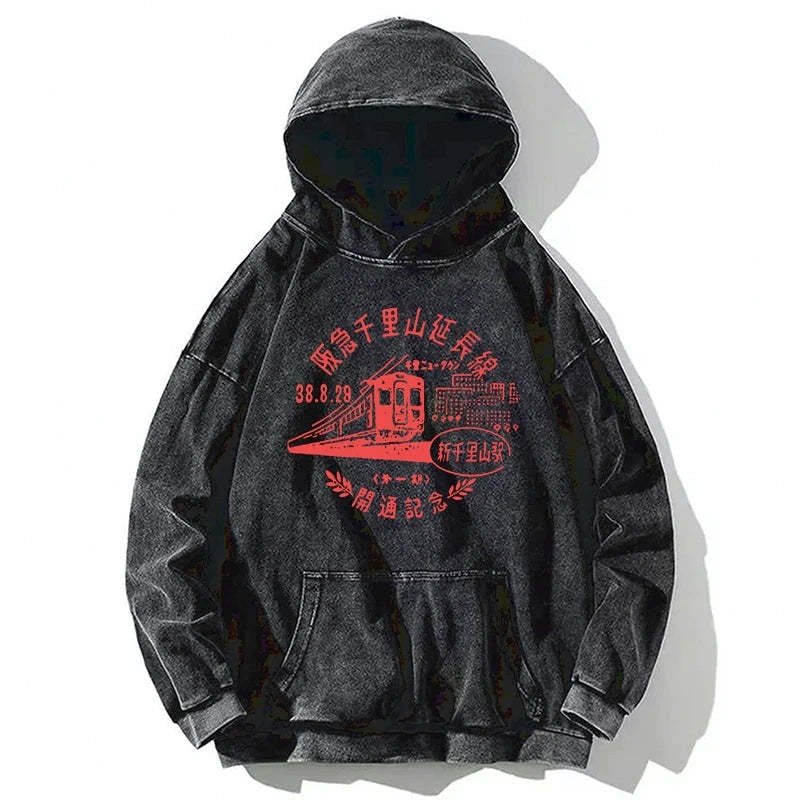 Tokyo-Tiger TOKYO 1929 Train Washed Hoodie Sale