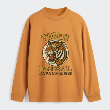 Tokyo-Tiger Osaka Japan Baseball Team Classic Long Sleeve T-Shirt