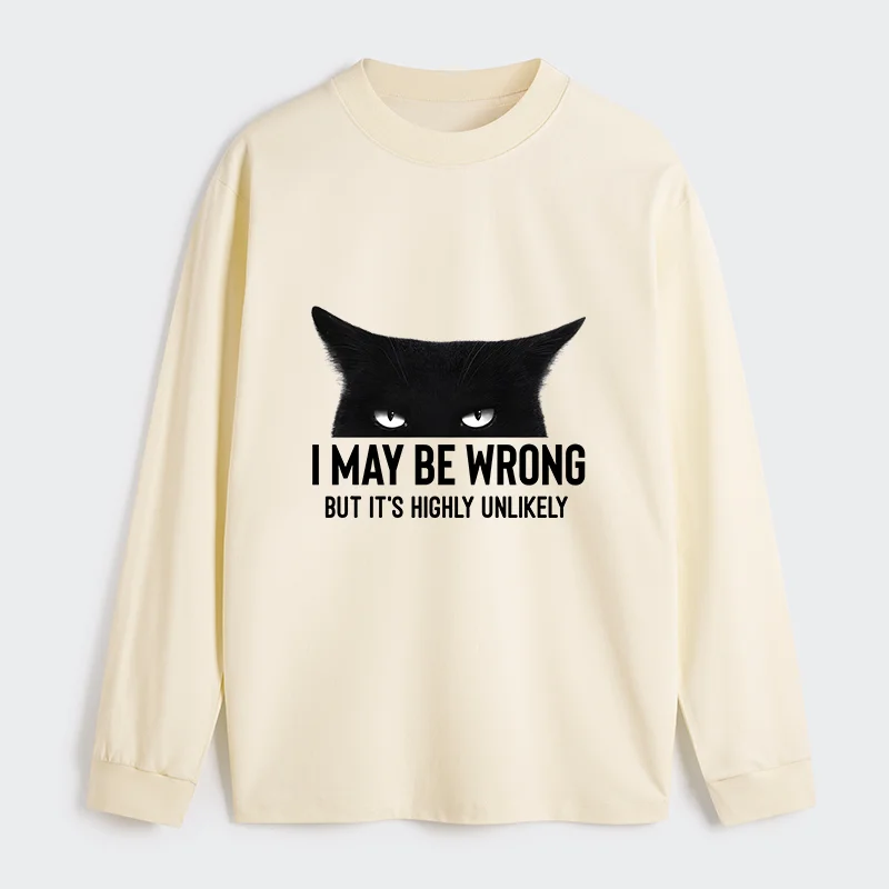 Tokyo-Tiger Cat Can Do No Wrong Classic Long Sleeve T-Shirt