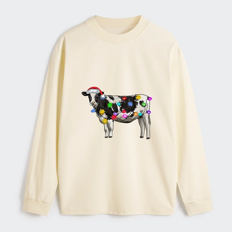 Tokyo-Tiger Christmas Cow Classic Long Sleeve T-Shirt