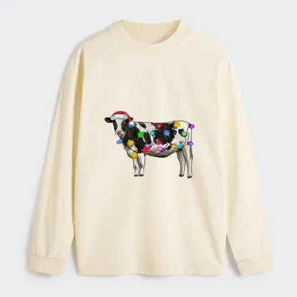 Tokyo-Tiger Christmas Cow Classic Long Sleeve T-Shirt