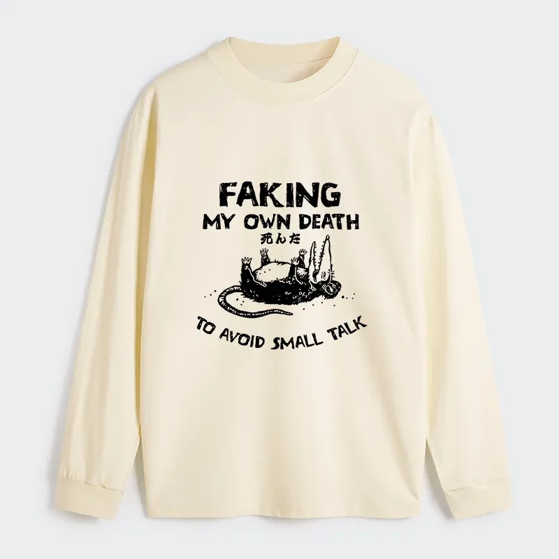 Tokyo-Tiger Avoid Conversation Classic Long Sleeve T-Shirt