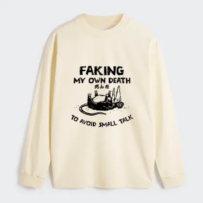 Tokyo-Tiger Avoid Conversation Classic Long Sleeve T-Shirt