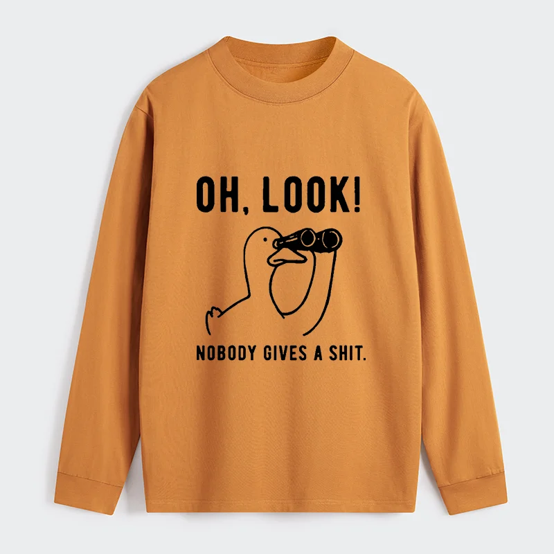 Tokyo-Tiger No One Cares About The Duck Classic Long Sleeve T-Shirt