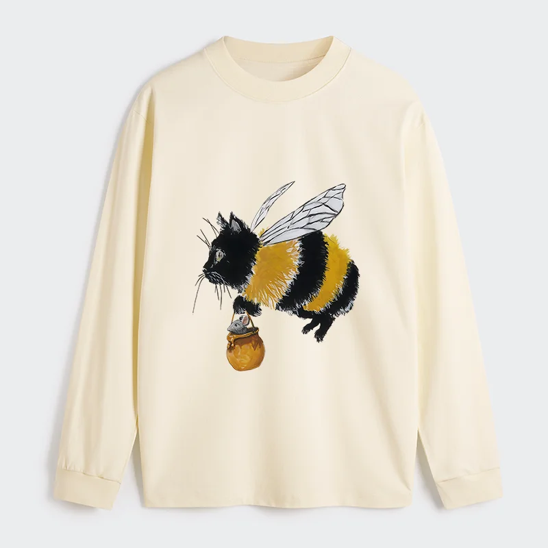 Tokyo-Tiger Catbee Funny Classic Long Sleeve T-Shirt