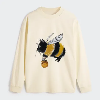 Tokyo-Tiger Catbee Funny Classic Long Sleeve T-Shirt