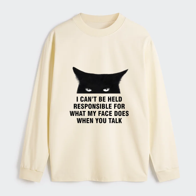 Tokyo-Tiger Cat Expression Management Classic Long Sleeve T-Shirt