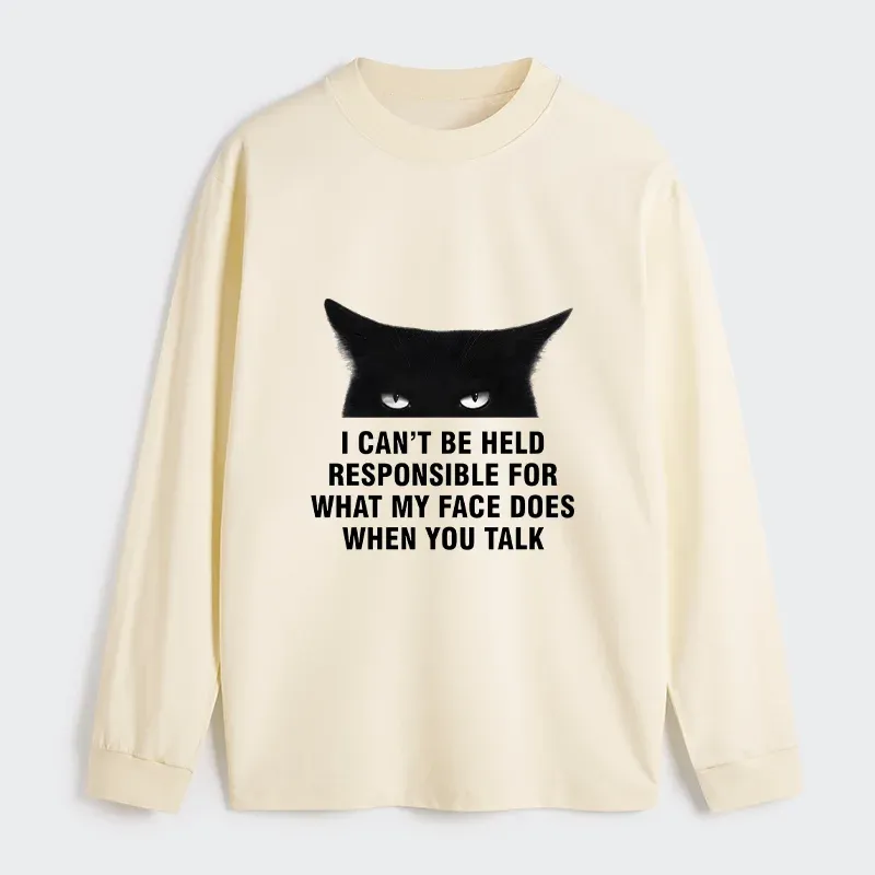 Tokyo-Tiger Cat Expression Management Classic Long Sleeve T-Shirt