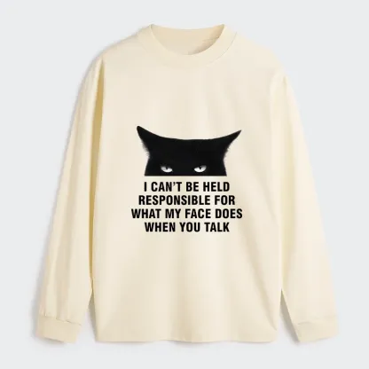 Tokyo-Tiger Cat Expression Management Classic Long Sleeve T-Shirt