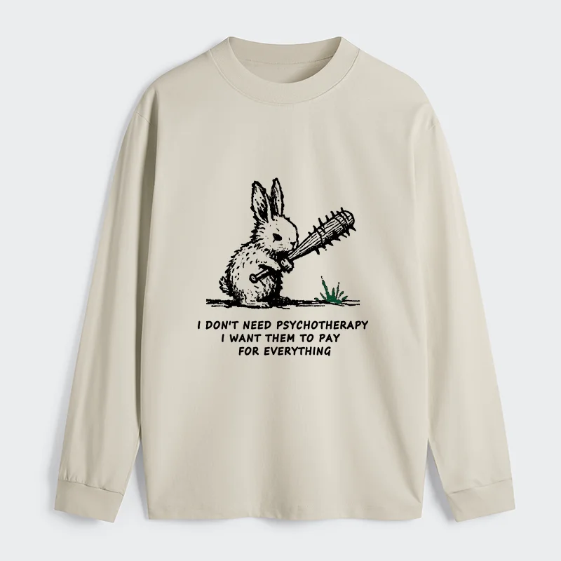 Tokyo-Tiger Violent Rabbit Funny Classic Long Sleeve T-Shirt
