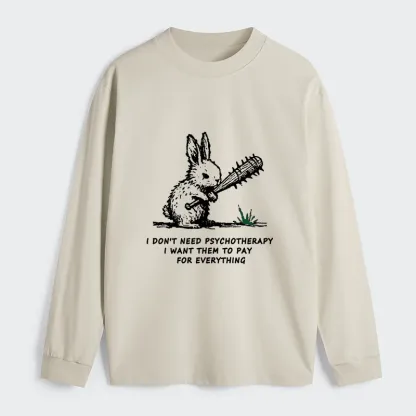 Tokyo-Tiger Violent Rabbit Funny Classic Long Sleeve T-Shirt
