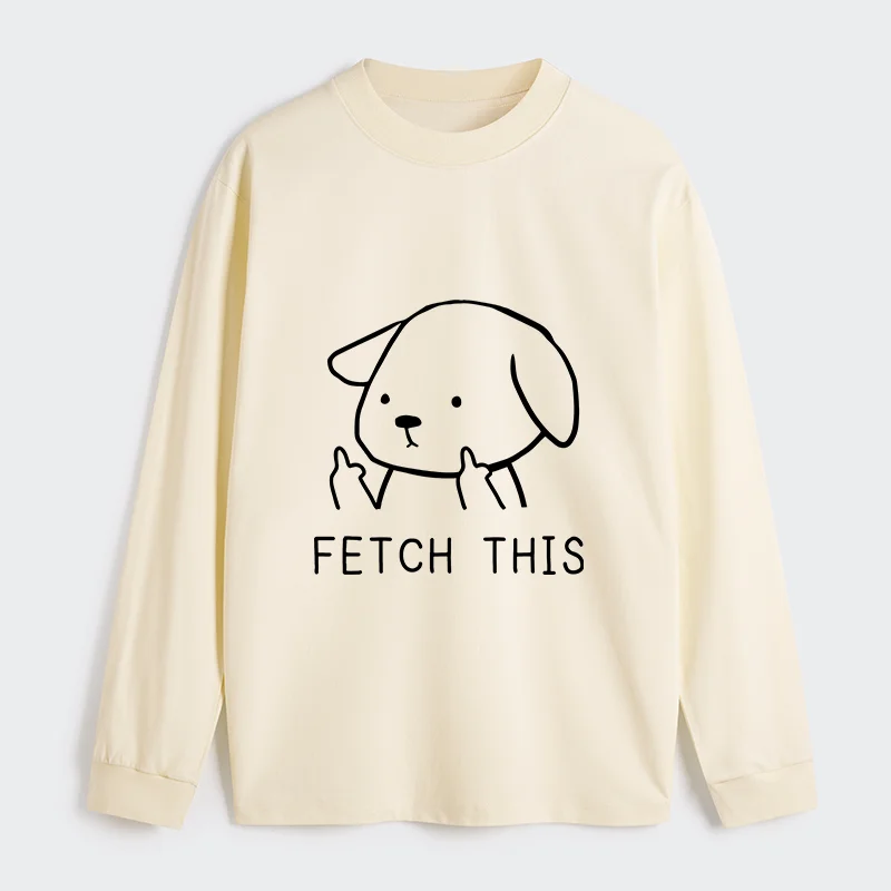 Tokyo-Tiger Fetch This Dog Classic Long Sleeve T-Shirt
