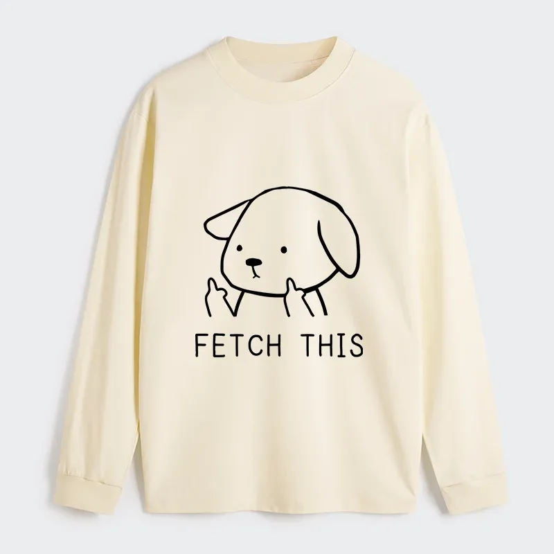 Tokyo-Tiger Fetch This Dog Classic Long Sleeve T-Shirt