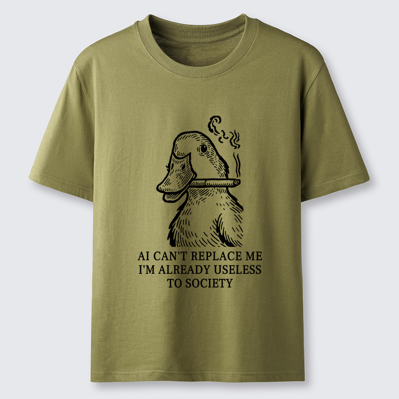 Tokyo-Tiger Smoking Duck Funny Classic T-Shirt