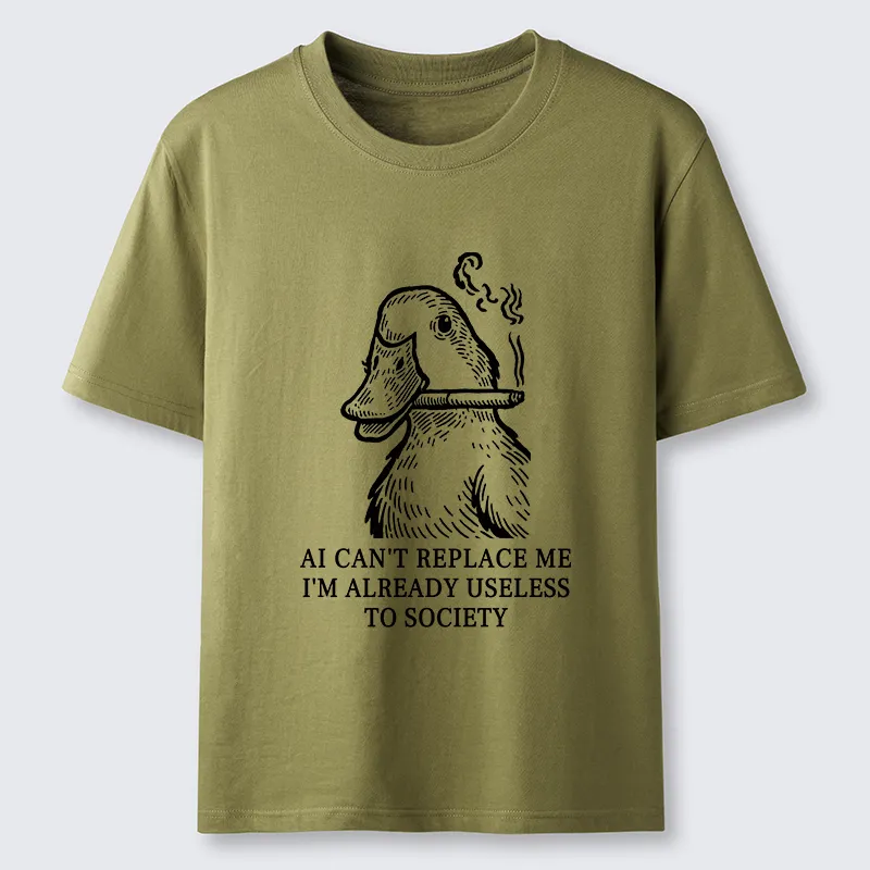 Tokyo-Tiger Smoking Duck Funny Classic T-Shirt